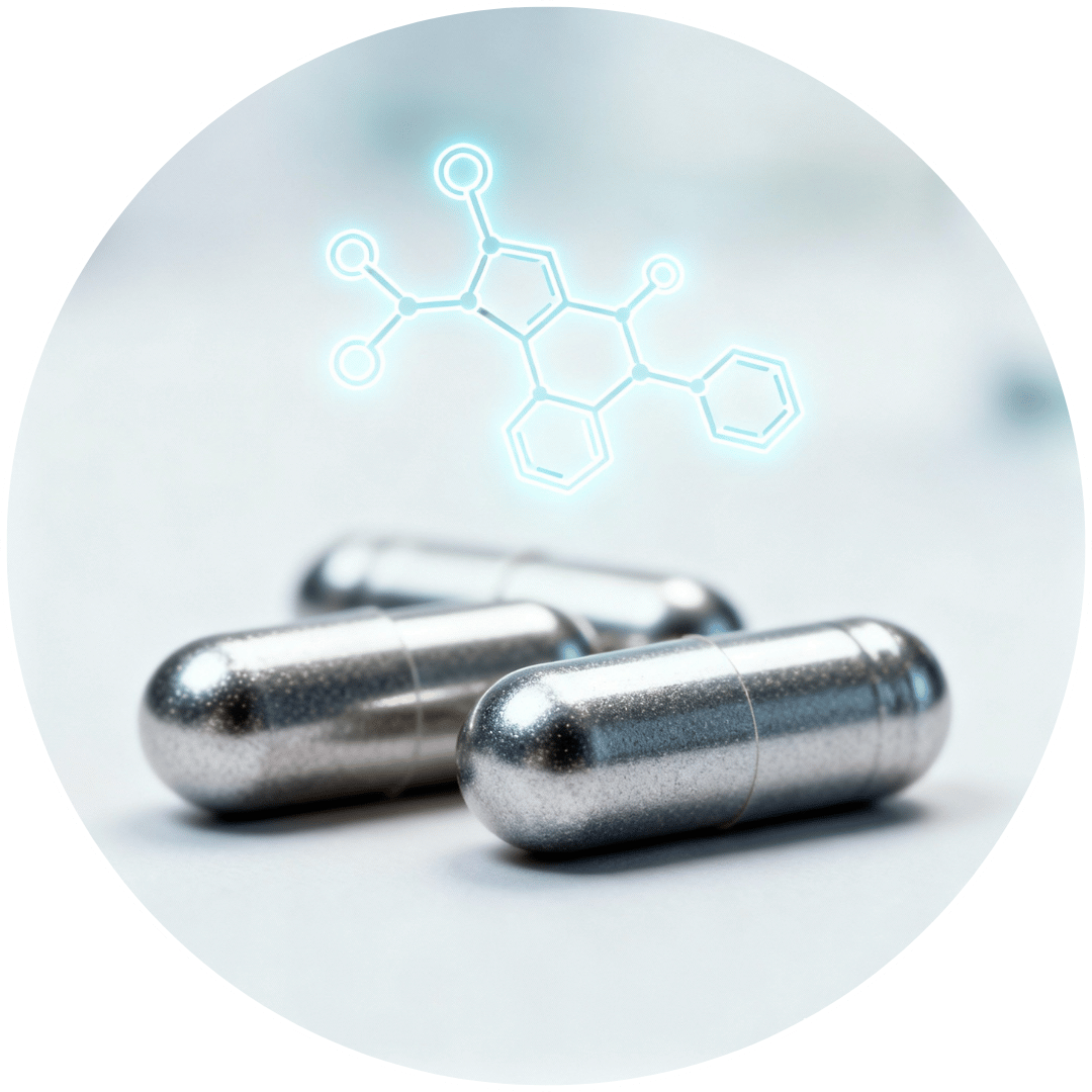 Chrome sous forme de picolinate, micronutriment présent dans la formule Glucavit